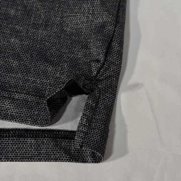 Johnnie-O Polo Wake Forest Demon Deacon Boys 14 Black Geometric UPF 50 Stretch - Picture 7 of 9